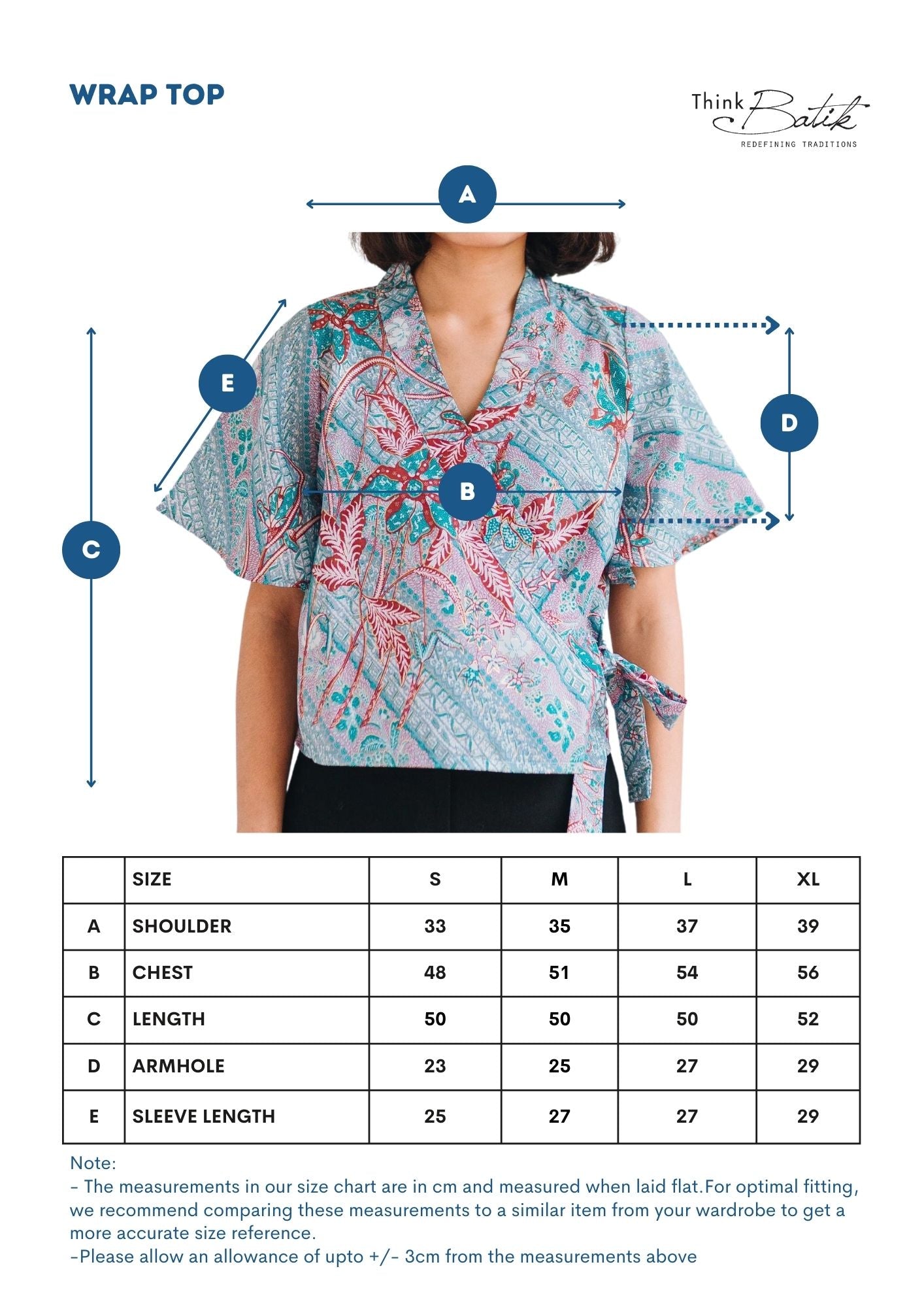 Scarlet Wing Wrap Top