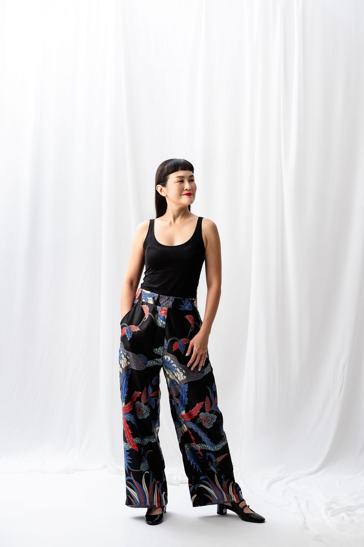 Rimbun Wide-Legged Pants