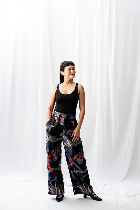 Rimbun Wide-Legged Pants