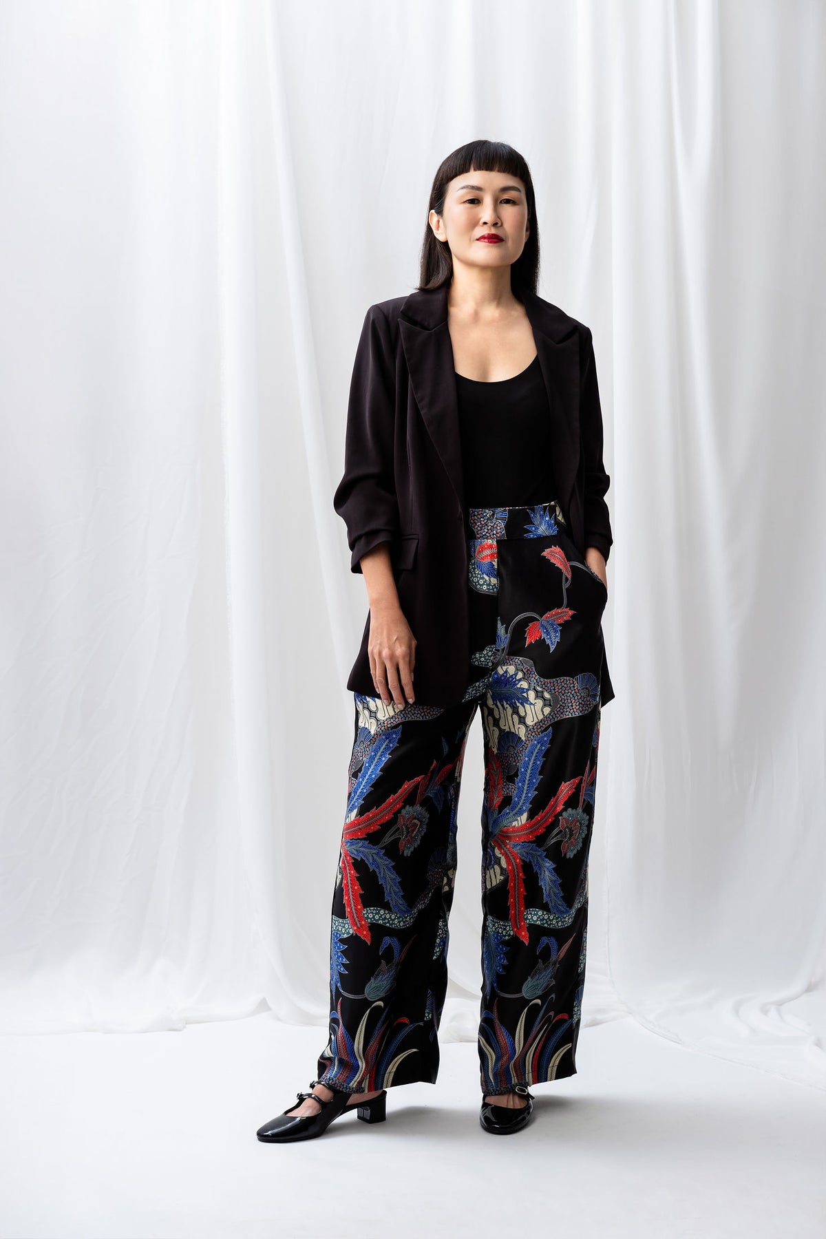 Rimbun Wide-Legged Pants