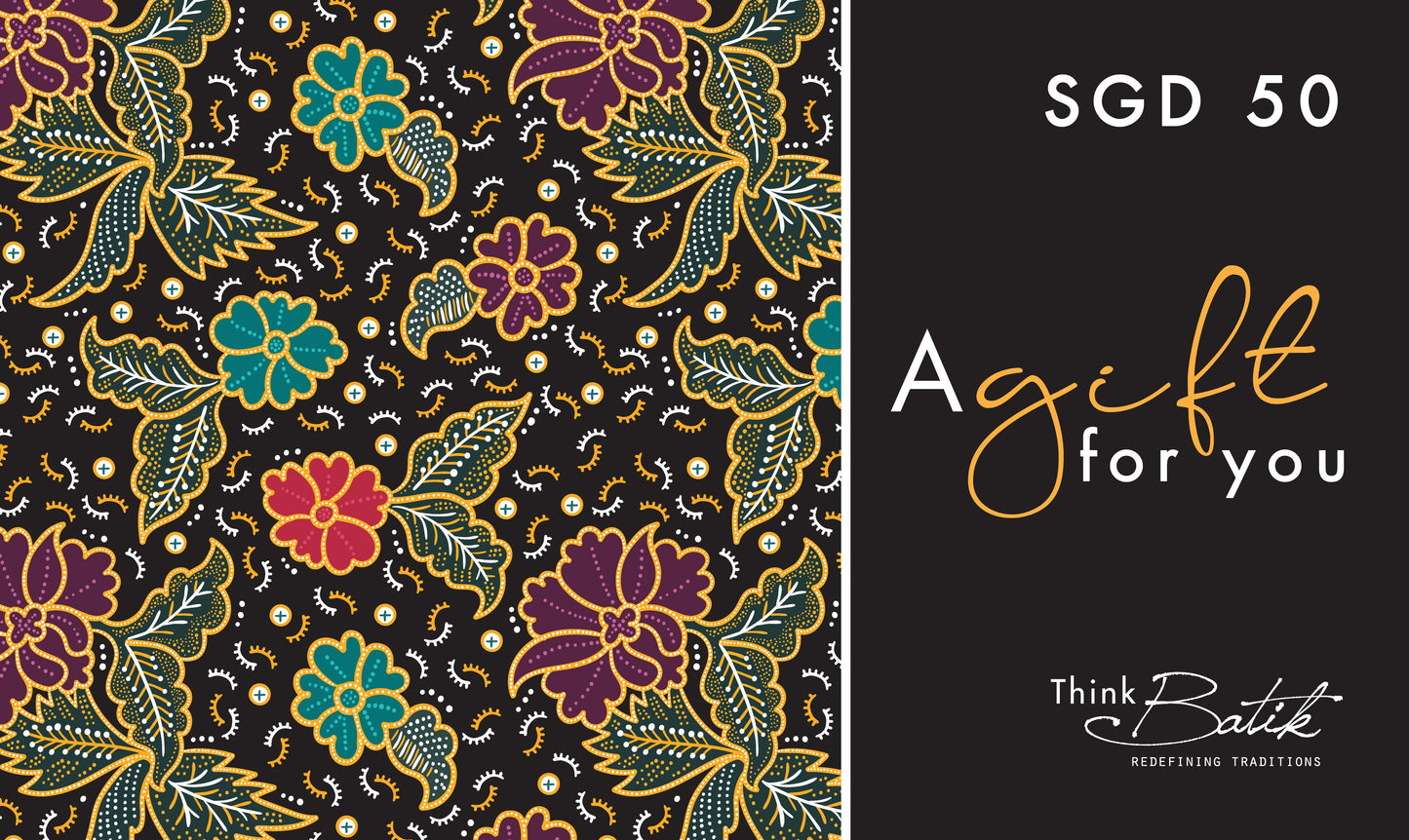 Think Batik e-Gift Card [$50]